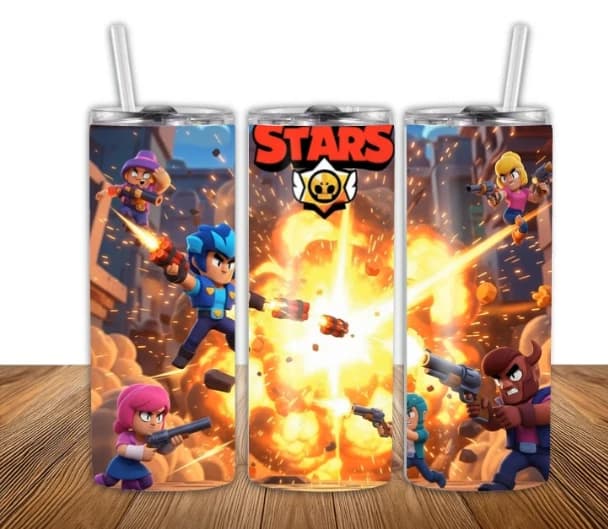 Bouteille isotherme Brawl Stars 3 20 oz