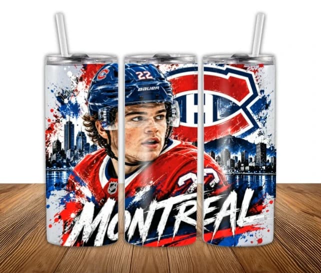 Bouteille isotherme Canadiens Montréal Caufield 22 20 oz
