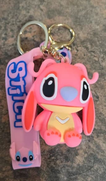 Porte-clés Angel en PVC