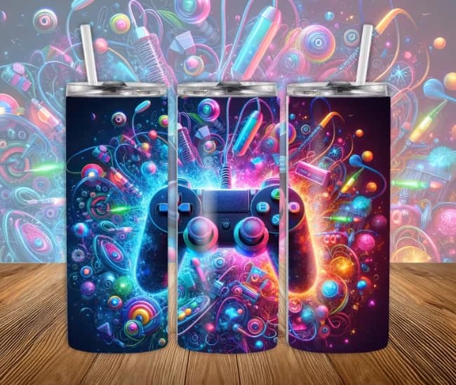 Bouteille isotherme Gamer 20 oz