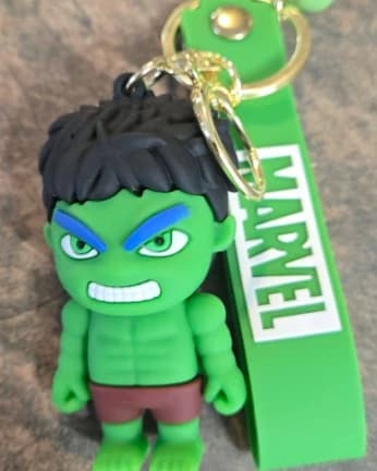 Porte-clés Hulk en PVC