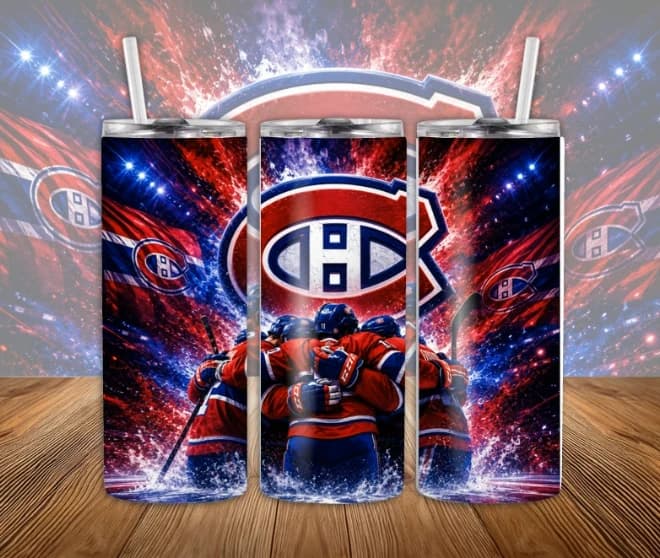 Bouteille isotherme Canadiens Habs équipe 20 oz