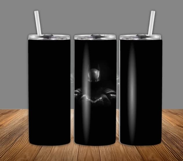 Bouteille isotherme Batman noir 20 oz