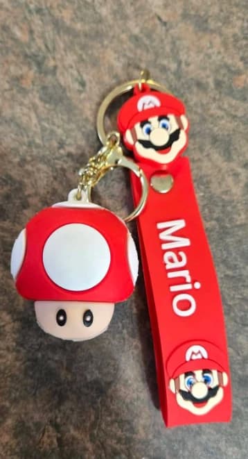 Porte-clés Toad en PVC