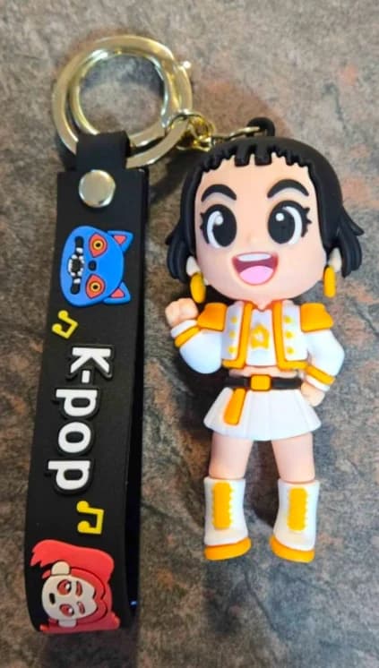 Porte-clés Zoey en PVC