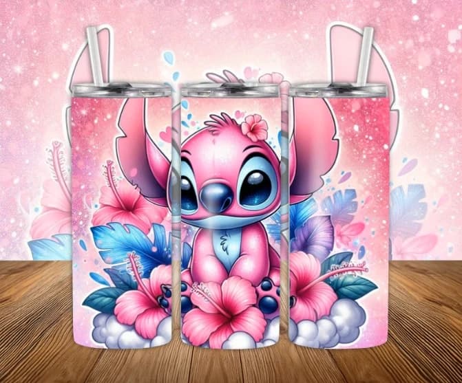 Bouteille isotherme Pink Stitch 20 oz