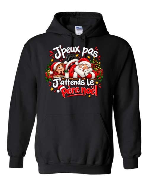 J'peux pas, j'attends le père Noël · Noir