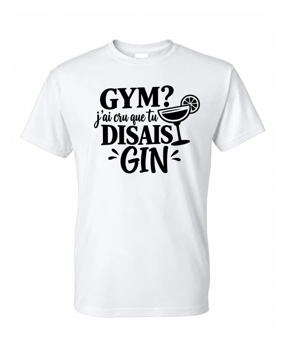 Gym gin · Blanc
