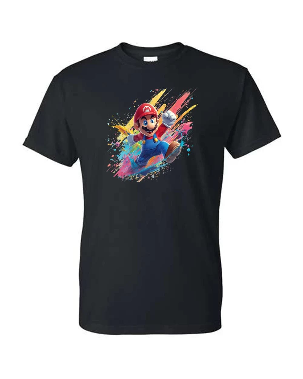 Mario Bros en action · Noir