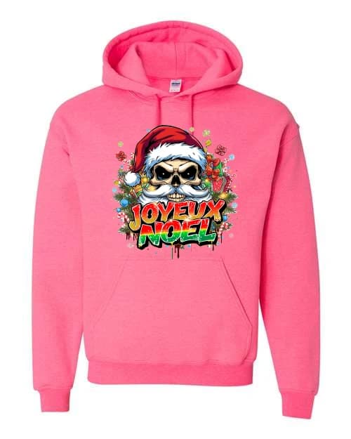 Squelette père Noël 1 · Rose semi-pâle
