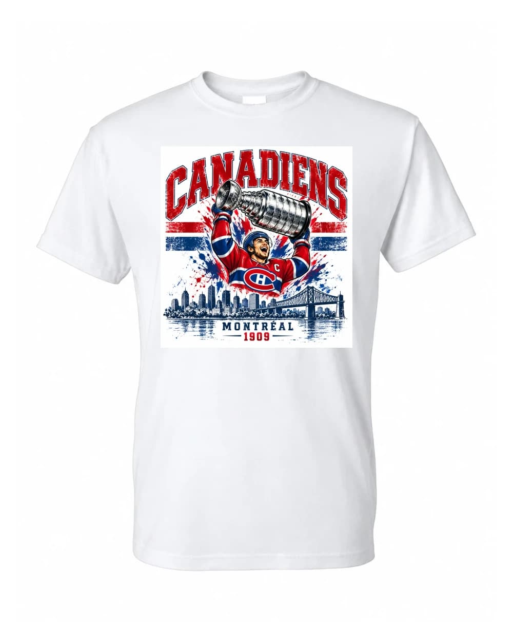 Canadiens Montréal 1909 · Blanc