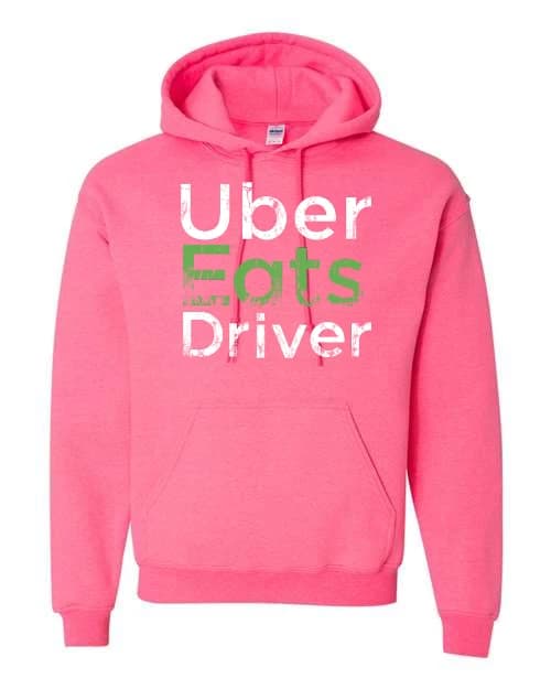 Uber Eats Driver · Rose semi-pâle