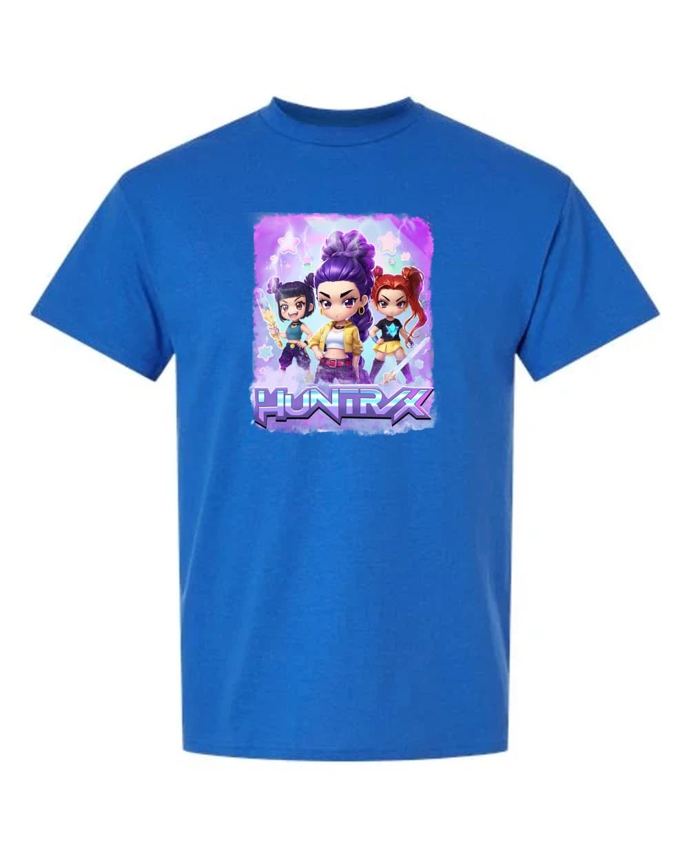 Huntrix KPop Demon Hunters · Bleu royal