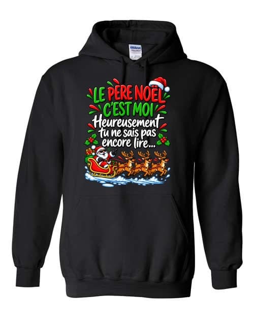 Le Père Noël, c'est moi · Noir