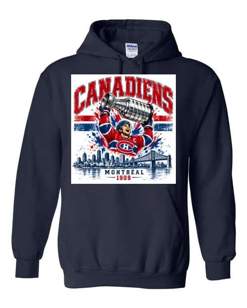 Canadiens Montréal 1909 · Bleu marin