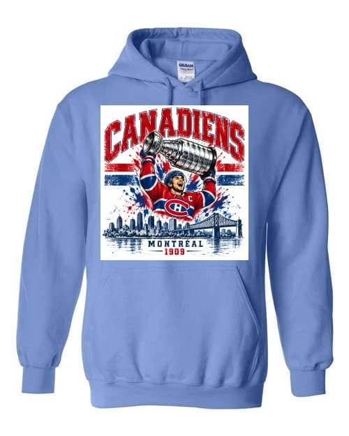 Canadiens Montréal 1909 · Bleu Pâle