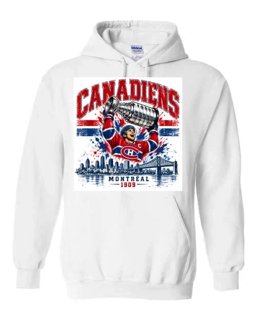 Canadiens Montréal 1909 · Blanc