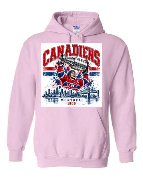 Canadiens Montréal 1909 · Rose Pâle