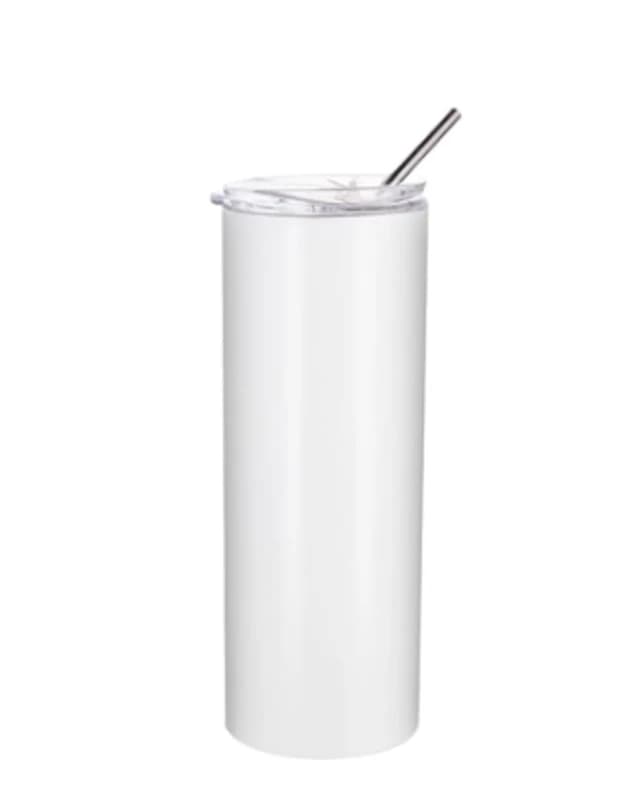 Bouteille blanche à personnaliser, bouchon transparent