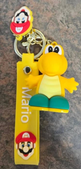 Porte-clés Koopa en PVC